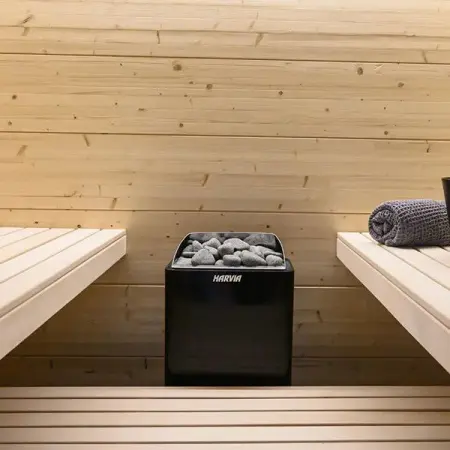Электрическая печь Harvia Trendi KIP60 Black со встроенным пультом в интернет-магазине WellMart24.com