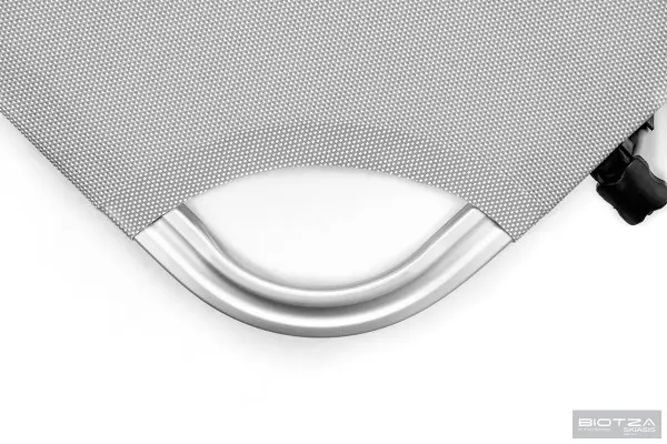 Уличный шезлонг складной алюминиевый Biotza Dias, gray серый, 196 х 62 x 33 см. 