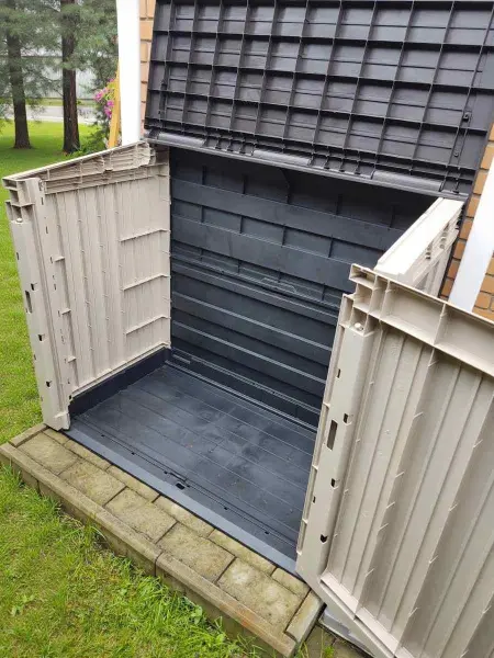 Пластиковый шкаф для улицы Keter Store it Out Midi Upgraded, 845L, 17210426