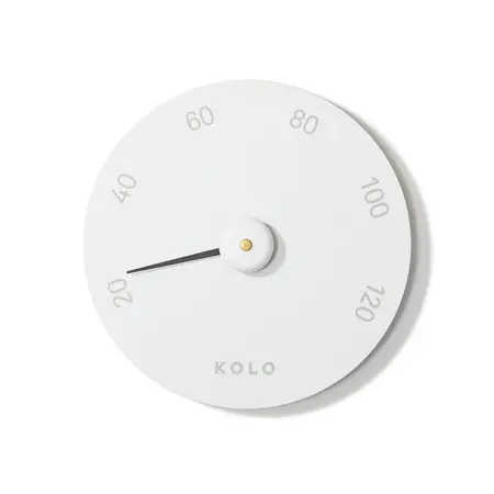 Термометр для сауны и бани Kolo White, 29007