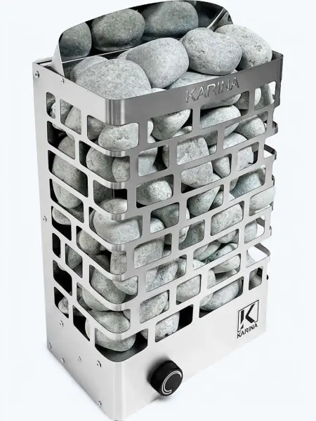 Электрическая печь для сауны Karina Air 3 кВт, со встроенным управлением в интернет-магазине WellMart24.com