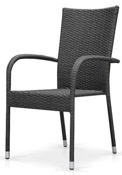 Кресло из искусственного ротанга Afina Garden AFM-407G, Grey