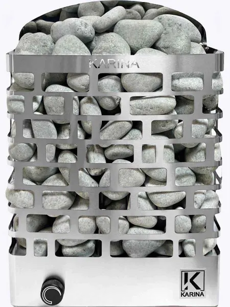 Электрическая печь Karina Air 9 кВт, со встроенным управлением в интернет-магазине WellMart24.com