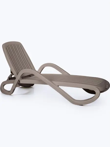 Шезлонг Nardi Eden, beige 194x85x71 см