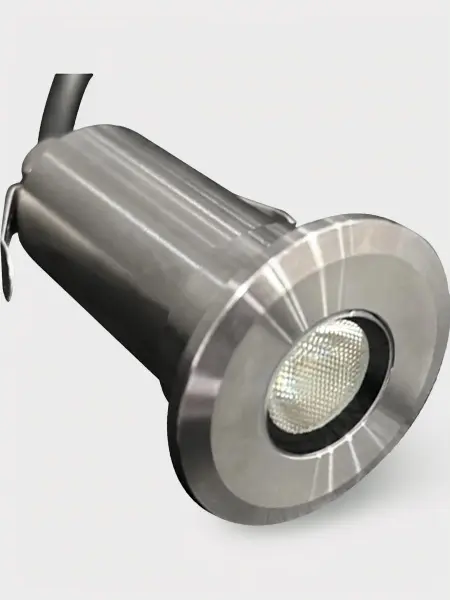 Светодиодный точечный светильник Steam & Water, d=42mm, цвет алюминий