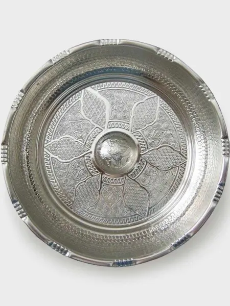 Чаша для омовения медная ЧМ-1, цвет серебро