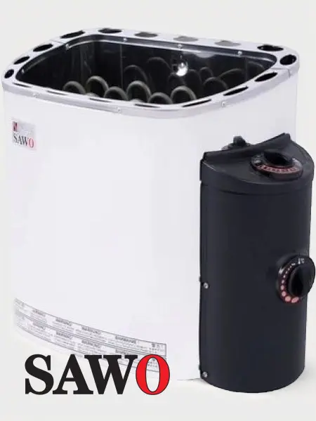 Электрическая печь для сауны Sawo Mini MN-30NB-Z со встроенным пультом в интернет-магазине WellMart24.com