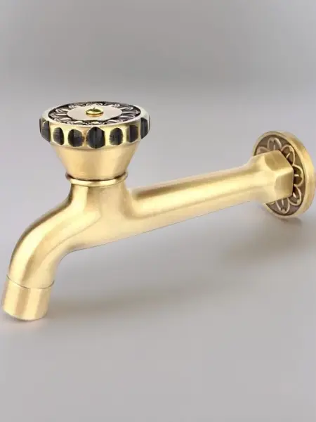 Кран латунный для хамама, цвет бронза, 21990/1