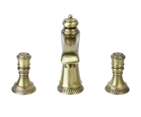Смеситель для раковины из латуни Royal, цвет бронза, 21383