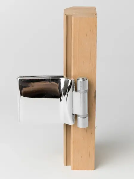 Дверь DoorWood Графит для бани, 70х190 см, без порога, стеклянное полотно серое, коробка ольxа