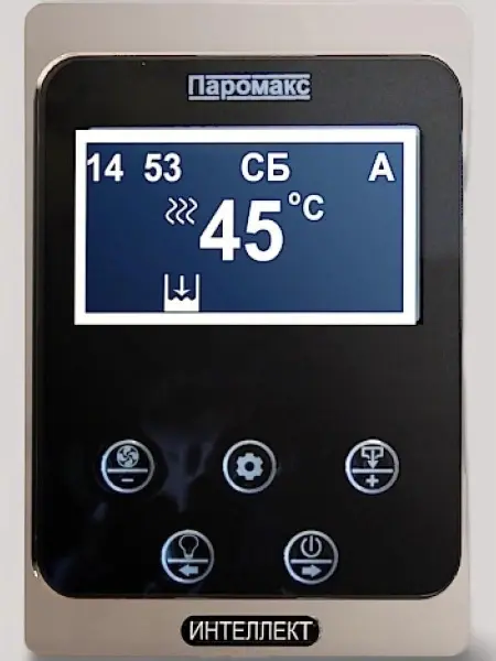 Парогенератор Паромакс NEO-Интеллект 4 кВт для хамама с пультом управления