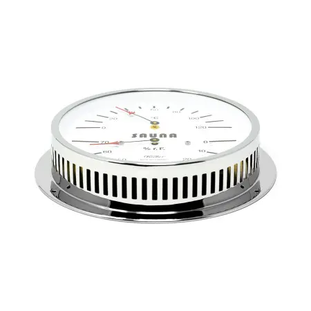 Термометр-гигрометр для сауны Fischer в латунном корпусе, 5030-47 