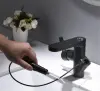 Смеситель для раковины с ирригатором Optimal, цвет черный, 10188В