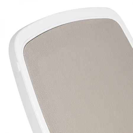 Пляжный шезлонг пластиковый Nardi Alfa, white/biege, белый и бежевый, 194 x 85 x 71 см