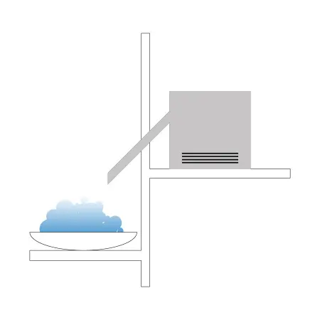 Лёдогенератор для сауны Proconhealth ES EIS Tower Naked ES 33 (200 кг в сутки)