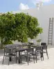 Садовое кресло пластиковое Nardi Bora Antracite, black