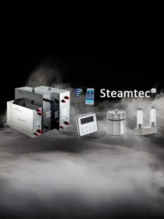 Парогенератор Steamtec AIO-45 для хамама с пультом управления
