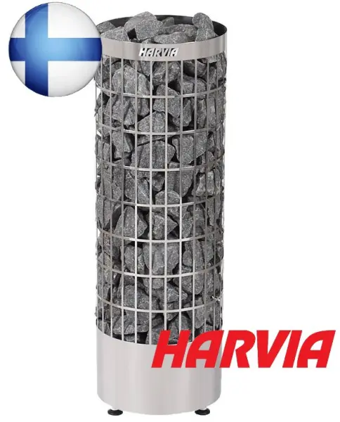 Печь электрическая для бани и сауны Harvia Cilindro PC70E- каменка без пульта в интернет-магазине WellMart24.com