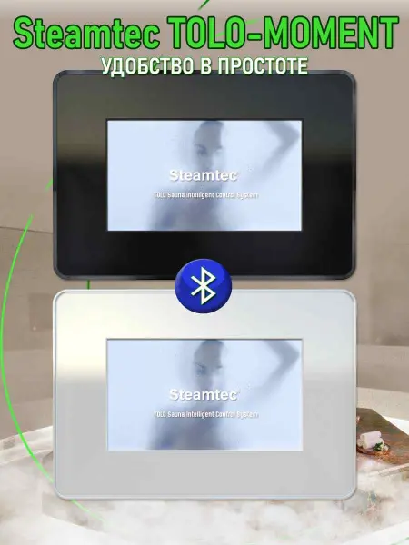 Парогенератор Steamtec MOMENT-45 для хамама с пультом управления