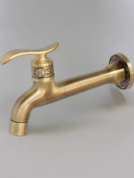 Кран латунный для хамама, цвет бронза, 21598/1