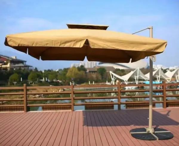 Зонт для кафе AFM-250SLB-Beige 3,0x3,0