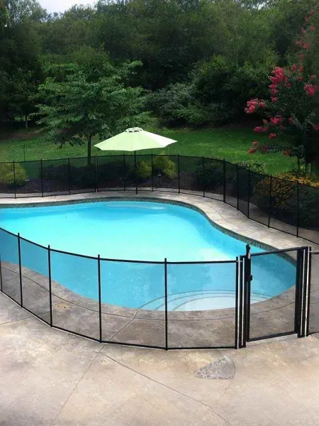 Ограждение для бассейна Aquaviva Fence Black, 4.55x1.22 м