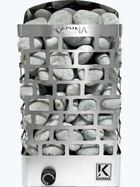 Электрическая печь для сауны Karina Air 3 кВт, со встроенным управлением в интернет-магазине WellMart24.com