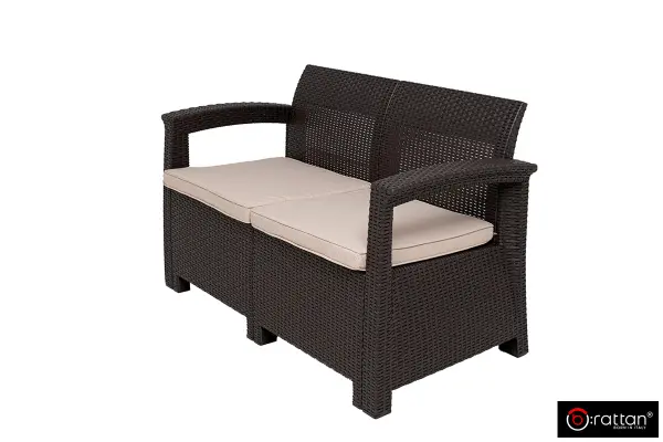 Комплект садовой мебели B:Rattan Comfort 4, венге