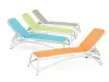 Шезлонг Nardi Atlantico, white/blue 204x70x35 см