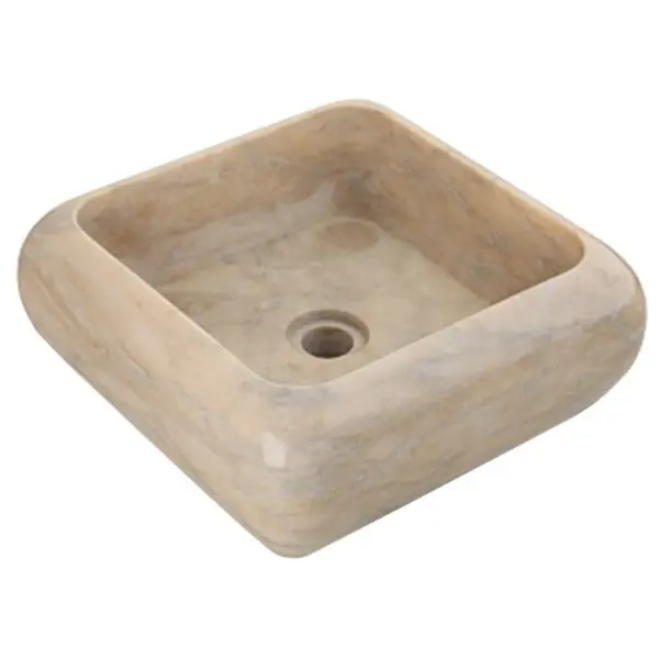 Раковина мраморная РМ11 (400х400х150) вес 35 кг