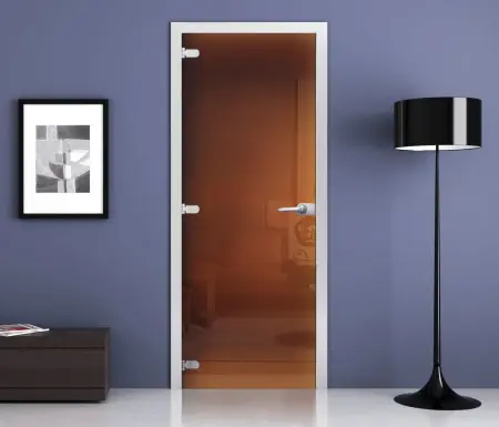 Дверь стеклянная межкомнатная MaybahGlass Classic-1 CC03, 700х2000, бронза