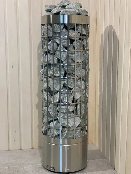 Электрическая печь для сауны и бани Цилиндр 9 кВт, без пульта в интернет-магазине WellMart24.com