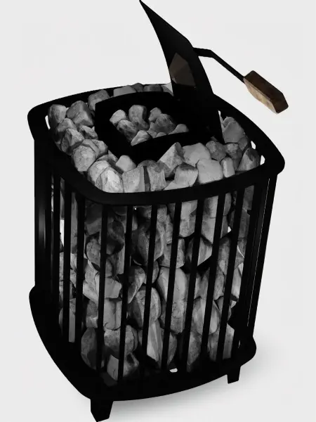 Электрическая печь для бани VVD Премьера Руса 4кВт (с закрытой каменкой) без пульта в интернет-магазине WellMart24.com