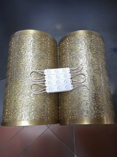 Светильник для хамама MD-149, латунь