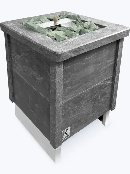 Электрическая печь Karina Quadro 9 кВт, талькохлорит, без пульта в интернет-магазине WellMart24.com