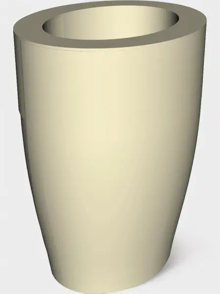 Курна армированная с пьедесталом КП-6 450х335х750мм