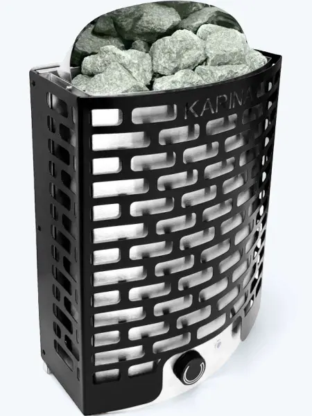 Электрическая печь для сауны Karina Optima 5 кВт, со встроенным управлением в интернет-магазине WellMart24.com