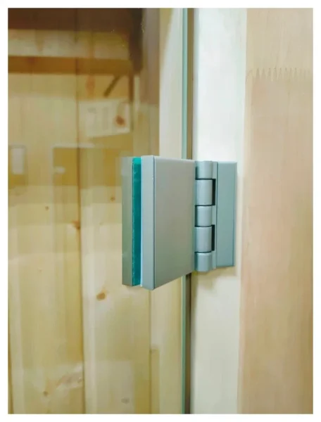 Дверь для бани DoorWood Эталон, 70х 190 см, без порога, прозрачное стекло толщиной 10 мм, коробка осина