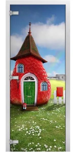 Дверь стеклянная межкомнатная MaybahGlass Classic-1 Kids, 800х2000