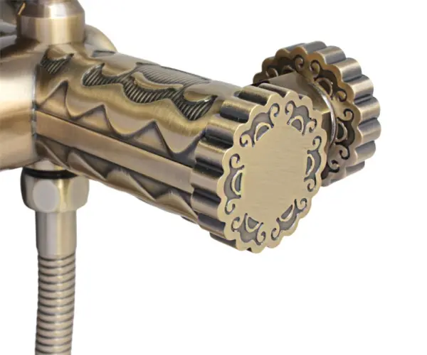 Комплект для душа из латуни Windsor, цвет бронза, 10126