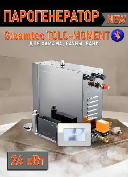 Парогенератор Steamtec MOMENT-240 24,0кВт с пультом управления