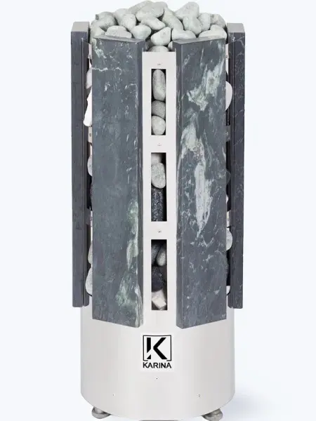 Электрическая печь Karina Forta 8 кВт, талькохлорит, без пульта в интернет-магазине WellMart24.com