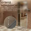 Дверь DoorWood хамам 700 х 2000 мм, стекло прозрачное, коробка алюминиевая
