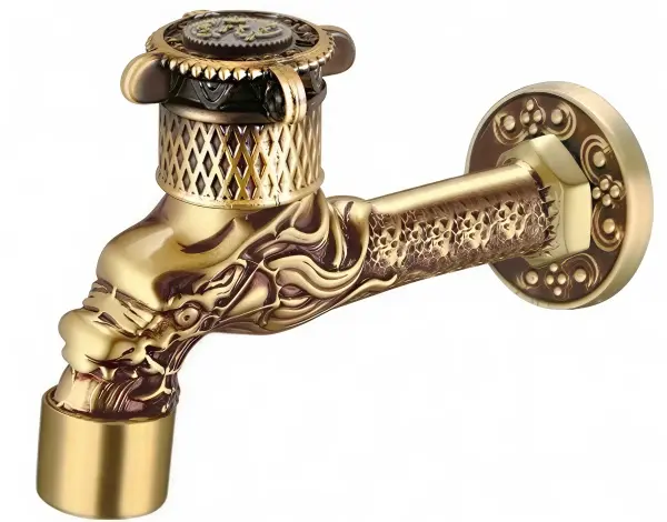 Кран латунный для хамама, цвет бронза, 21596/1