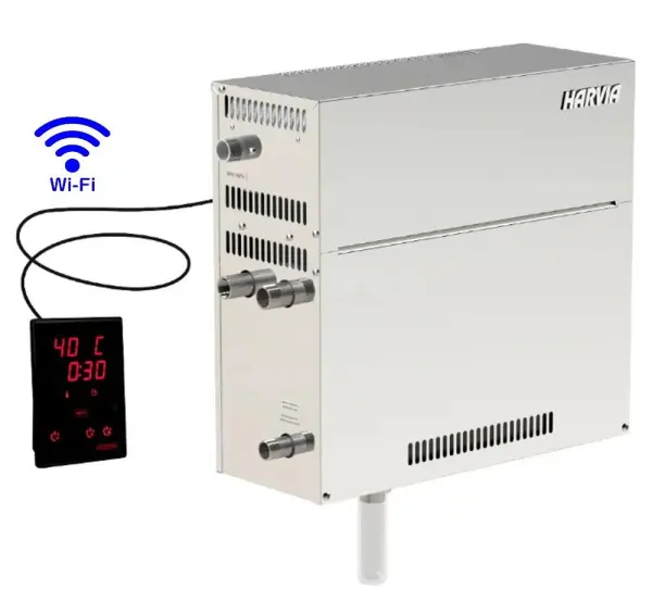 Парогенератор Harvia HGD110XW 10.8 кВт с контрольной панелью WiFi в комплекте
