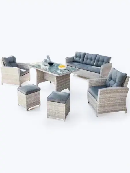 Комплект садовой мебели из искусственного ротанга AFM-311GL Grey