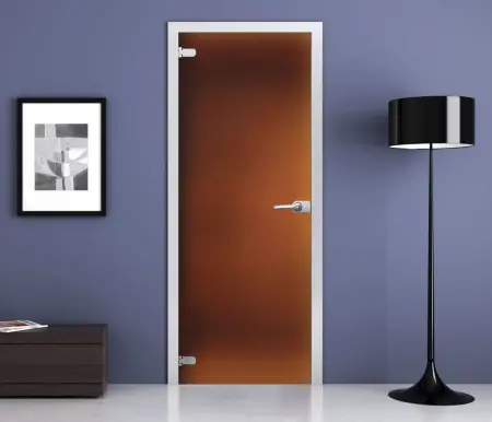 Дверь стеклянная межкомнатная MaybahGlass Classic CC04, 800х2000, бронза матовая