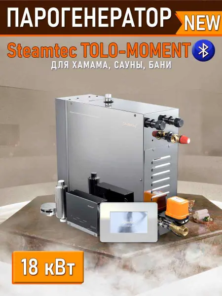 Парогенератор Steamtec MOMENT-180 18,0кВт с пультом управления