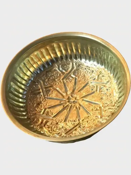 Чаша для омовения медная CR-10, цвет золото