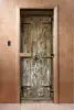 Дверь для сауны DoorWood с фотопечатью А28, 700мм х 1900мм, без порога, коробка ольха